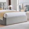 Carmella Ottoman Bed Frame Silver 