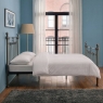 Freya Bed Frame Brushed Black Nickel 