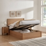 Jada Oak Ottoman Bed Frame 