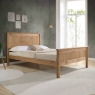 Tatum High Footend Bed Frame Pine 