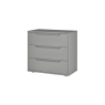 3 Drawer Chest Grey CUT OUT