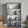 Tall Bookcase Grey