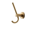 Miller Bond Double Hook Brushed Brass