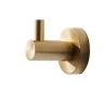 Miller Bond Single Hook Brushed Brass