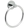 Miller Lily Towel Ring Chrome