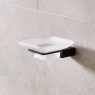 Miller Miami Soap Dish And Holder Matt Black