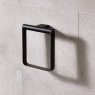 Miller Miami Towel Ring Matt Black