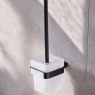 Miller Miami Toilet Brush Set Matt Black