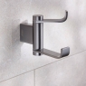 Miller Miami Swivel Robe Hook Gun Metal