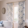 Gosford Curtains Heritage Blue Open