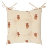 Ramble Highland Cow 40cm Seat Pad Natural 2