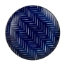 Mikasa Indigo Chevron Small Plate 18cm