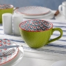 Green Blue Geo Mug