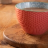 Grey Floral Mug