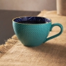 Mikasa Indigo Chevron Mug 330ml