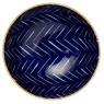 Mikasa Indigo Chevron Nibble Bowl 12cm