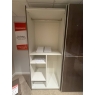 Havana Silver Birch 2 Door Sliding Wardrobe (Bury St Edmunds)