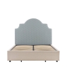 Windsor Ottoman Bed Green Ikat Arrow