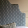 Windsor Ottoman Bed Green Ikat Arrow 