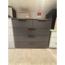 Ashfield 5 Drawer Chest In Graphite (Bury St Edmunds)
