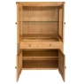 Display cabinet open