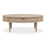 Darby Scandi Oak Coffee Table With Drawer