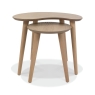 Darby Scandi Oak Nest of Lamp Tables