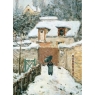 Snow At Louveciennes Christmas Cards Pack of 8