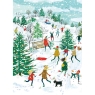 Fun In The Snow Christmas Cards Pack of 8
