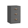 Como 3 Drawer Bedside