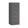 Como 5 Drawer Narrow Chest