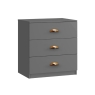 Como 3 Drawer Midi Chest