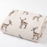 The Lyndon Company Coco Touch Heavyweight Throw 140X180cm Cream Stag