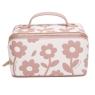Alice Wheeler Pink Floral Mini Train Case