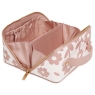 Alice Wheeler Pink Floral Mini Train Case open