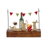Mice Amusing Antics on Base Decoration