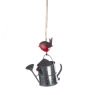 Robin with Watering Can Decoration