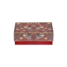 William Morris Arts & Crafts Red Strawberry Thief Small Chocolate Tin