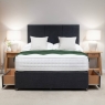 Mimosa Natural 1000 2 Drawer Divan Bed With 26" Headboard