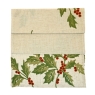 Holly Berry Embroidered Table Runner