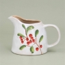 Gisela Graham Small Stoneware Holly & Red Berries Jug