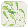 Gisela Graham Mistletoe Coaster - Pack of 4