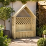 Suffolk 3 Seat Trellis Arbour with Storage