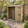 Suffolk Log Store With Tool Storage
