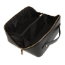 Black Kensington Train Case open
