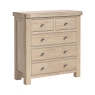 Newhaven 2+3 Chest White Wash