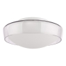 Dar Dagon 3 Light Bathroom Ceiling Light with  Opal Glass IP44