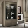 Troston Two Door Curio Display Cabinet