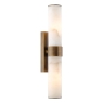 Eneco 2 Light Bathroom Wall Light Antique Bronze