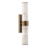 Eneco 2 Light Bathroom Wall Light Antique Bronze